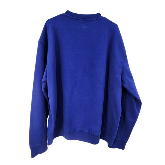 BRAIN DEAD LARGE SATURATED VOIDS PRINT COTTON CREW NECK LONG SLEEVE SWEATER - Picture 6 of 6